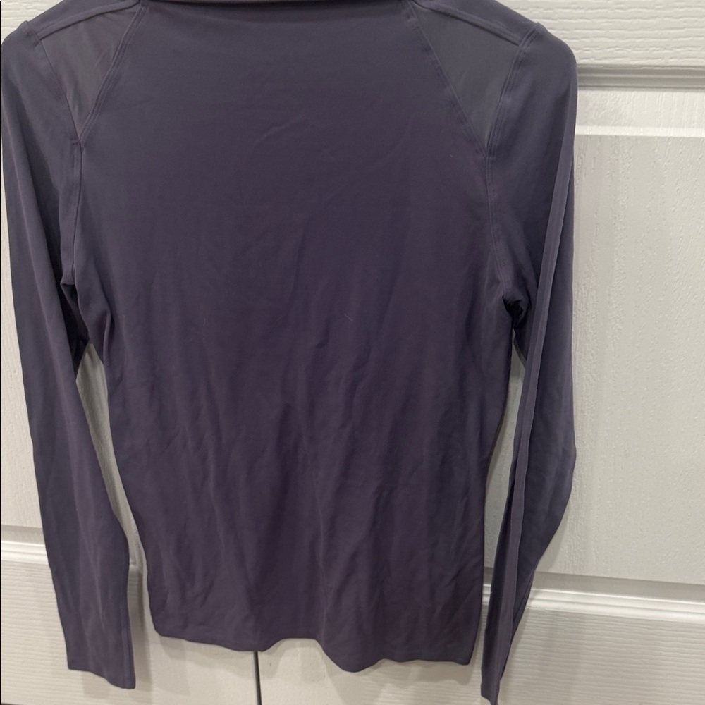 Elegant Women's Long Sleeve Top in Deep Purple